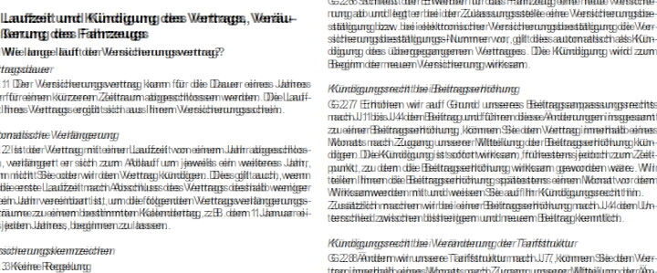 Sonderkündigungsrecht