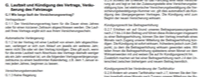 Sonderkündigungsrecht